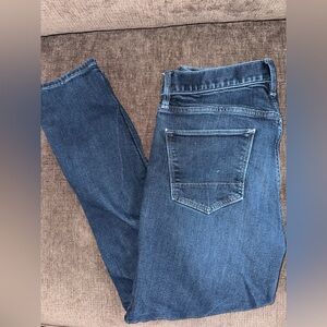 Banana Republic Men's Slim Straight Jeans - Dark Blue